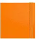 Orange A4/4.5 cm hardcover document folder