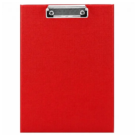 Red A4-size document folder