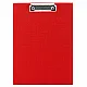 Red A4-size document folder