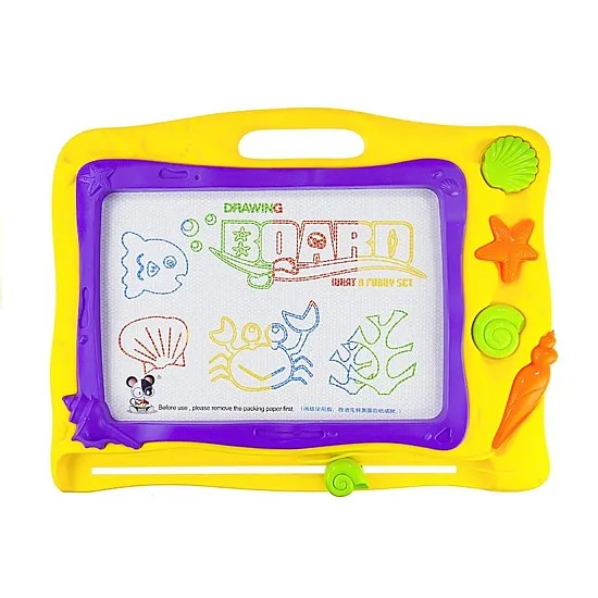 Dēlis ar krāsainiem zīmogiem Magnētiskie dēļi un magnēti