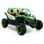 Ar baterijām darbināms zaļš bērnu buggy KKL-808