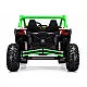 Ar baterijām darbināms zaļš bērnu buggy KKL-808