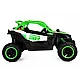 Ar baterijām darbināms zaļš bērnu buggy KKL-808