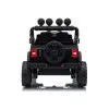 Bērnu melns akumulatora darbināms visurgājējs Jeep Rubicon DK-JWR558