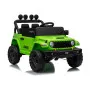 Bērnu zaļais akumulatora darbināmais visurgājējs Jeep Rubicon DK-JWR558