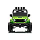 Vaikiškas žalias akumuliatorinis visureigis Jeep Rubicon DK-JWR558