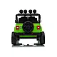 Vaikiškas žalias akumuliatorinis visureigis Jeep Rubicon DK-JWR558