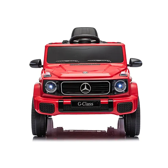 Mercedes G 4x4 24 V 2580 raudonas akumuliatorinis automobilis