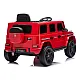 Mercedes G 4x4 24 V 2580 raudonas akumuliatorinis automobilis