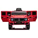 Mercedes G 4x4 24 V 2580 raudonas akumuliatorinis automobilis