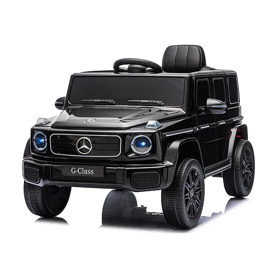 Mercedes G 4x4 24 V 2580 juodas akumuliatorinis automobilis