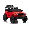 Jeep Rubicon DK-JWR558 sarkana akumulatora automašīna