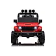 Jeep Rubicon DK-JWR558 raudonas akumuliatorinis automobilis