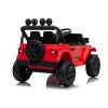 Jeep Rubicon DK-JWR558 sarkana akumulatora automašīna