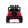 Jeep Rubicon DK-JWR558 sarkana akumulatora automašīna