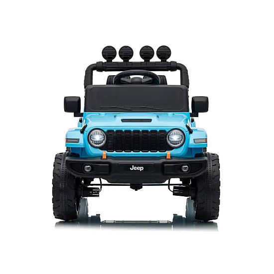 Jeep Rubicon DK-JWR558 šviesiai mėlynas akumuliatorinis automobilis