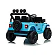 Jeep Rubicon DK-JWR558 šviesiai mėlynas akumuliatorinis automobilis