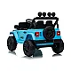 Jeep Rubicon DK-JWR558 šviesiai mėlynas akumuliatorinis automobilis