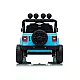 Jeep Rubicon DK-JWR558 šviesiai mėlynas akumuliatorinis automobilis