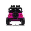 Jeep Rubicon DK-JWR558 rozā akumulatora automašīna