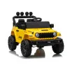 Jeep Rubicon DK-JWR558 dzeltena akumulatora automašīna