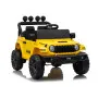 Jeep Rubicon DK-JWR558 dzeltena akumulatora automašīna