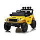 Jeep Rubicon DK-JWR558 geltonas akumuliatorinis automobilis