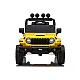Jeep Rubicon DK-JWR558 geltonas akumuliatorinis automobilis