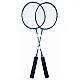 Mėlynos spalvos badmintono rinkinys su raketėmis