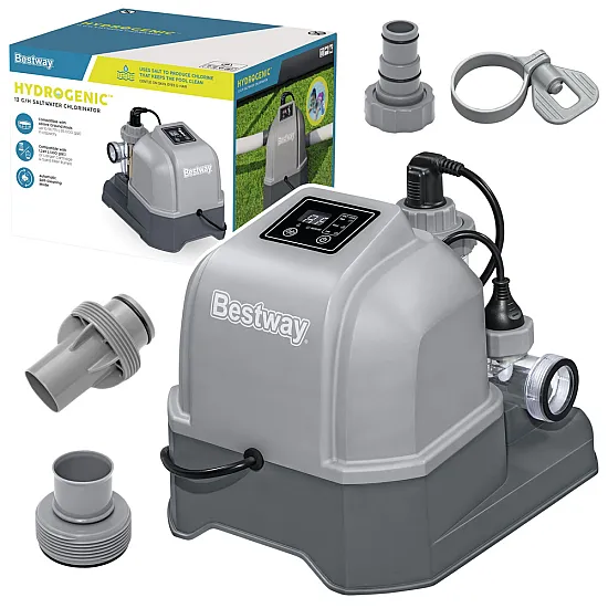 „Bestway 58775 Hydrogen Flowclear“ 12 G/H baseina hlora ģenerators