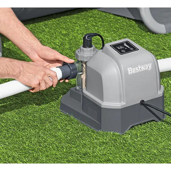 „Bestway 58775 Hydrogen Flowclear“ 12 G/H baseina hlora ģenerators