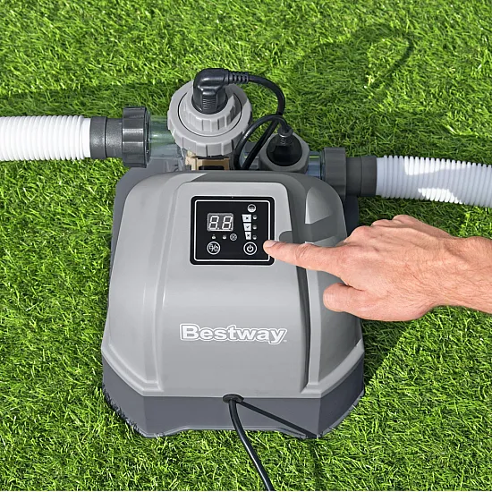 „Bestway 58775 Hydrogen Flowclear“ 12 G/H baseina hlora ģenerators
