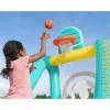 Piepūšamā dārza spēle „3-in-1“ basketbola metienu mērķis „Bestway 52813“