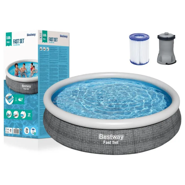 Piepūšamais baseins 366 x 76 cm Bestway 57445
