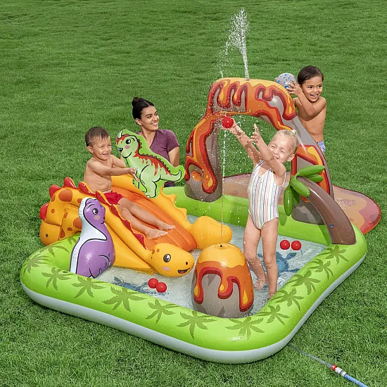 Vandens žaidimų aikštelė su dinozaurais Bestway 53172