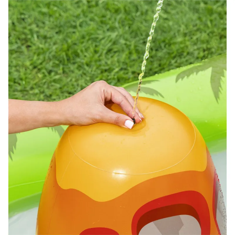 „Bestway“ 53172 ūdens rotaļu laukums ar dinozauriem un „Volcano Balls“ bumbiņām