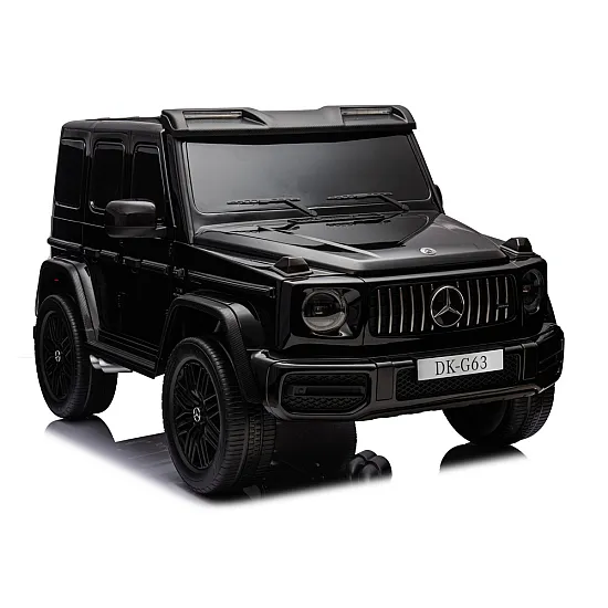 Mercedes G63 XXL juodos spalvos akumuliatorinis automobilis