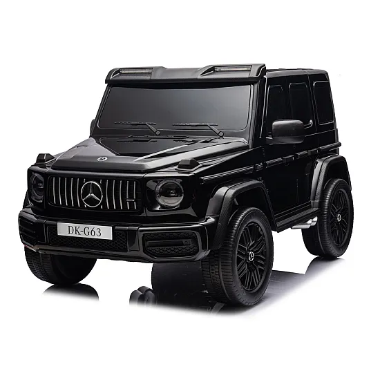 Mercedes G63 XXL juodos spalvos akumuliatorinis automobilis