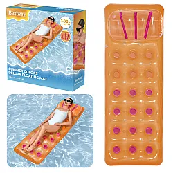 Piepūšama peldbaseina matrace, oranža, „Bestway“ 43015