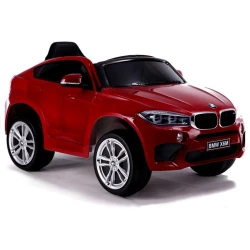 BMW X6 sarkanais elektromobilis
