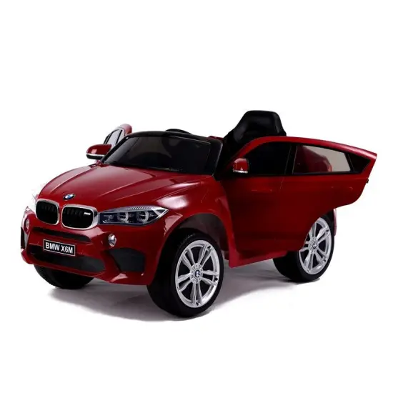 BMW X6 sarkanais elektromobilis Automašīnas