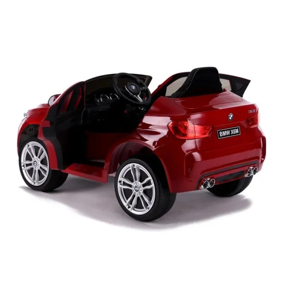 BMW X6 sarkanais elektromobilis Automašīnas
