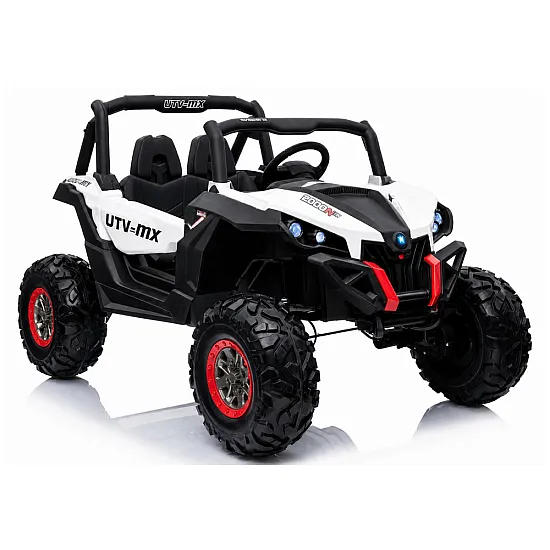 Jeep XMX603 elektrinis vaikiškas baltas bagis