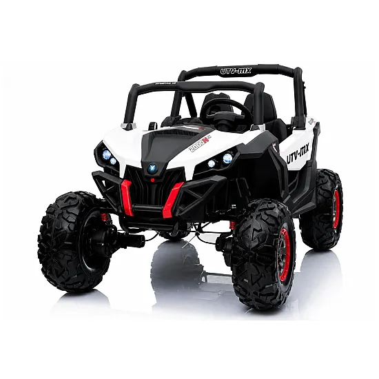 Jeep XMX603 elektrinis vaikiškas baltas bagis