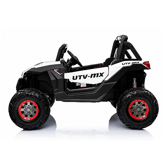 Jeep XMX603 elektrinis vaikiškas baltas bagis