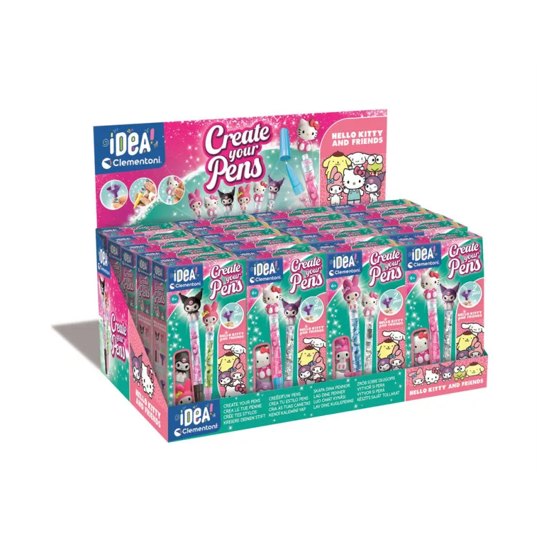 „Hello Kitty“ mini pildspalvu izgatavošanas komplekts „Clementoni“ 18450