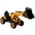 Akutoitega oranž traktor koos koppaga