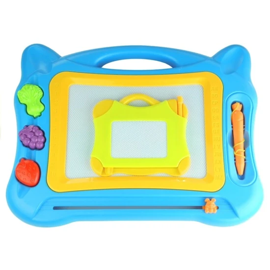 Liela magnētiskā tāfele ar 2in1 zīmogiem Magnētiskie dēļi un magnēti