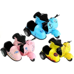 Rotaļlietu motocikls 3 krāsas brauc gaismas spēle 1:14