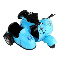 Rotaļlietu motocikls 3 krāsas brauc gaismas spēle 1:14